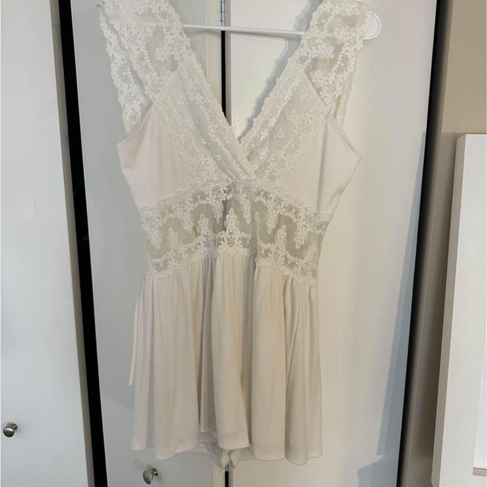 White Romper